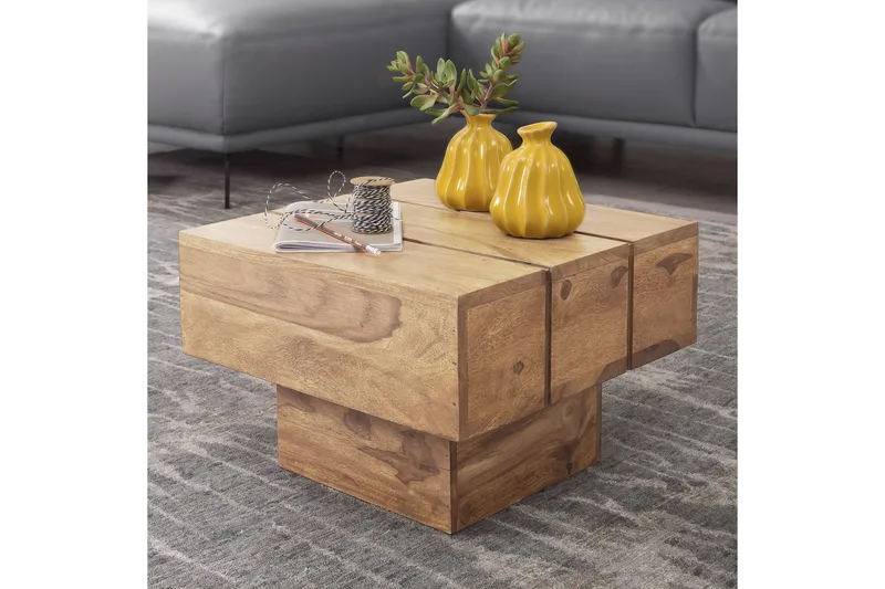 Woolam Sofabord 44 cm - Akacia - Møbler - Bord - Sofabord & salongbord