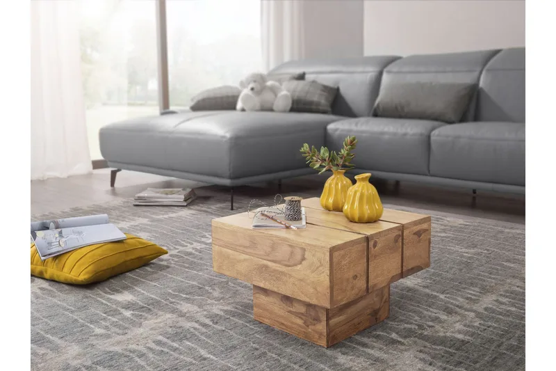 Woolam Sofabord 44 cm - Akacia - Møbler - Bord - Sofabord & salongbord