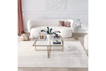 Yggersryd Sofabord 40x50x40 cm Rundt - Guld - Møbler - Bord - Sofabord & salongbord