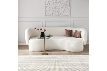 Yggersryd Sofabord 40x50x40 cm Rundt - Guld - Møbler - Bord - Sofabord & salongbord