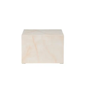 Sofabord York - Lysegul, 80 x 60 - Møbler - Bord - Sofabord & salongbord