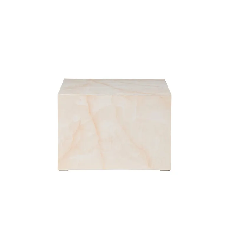 Sofabord York - Lysegul, 80 x 60 - Møbler - Bord - Sofabord & salongbord