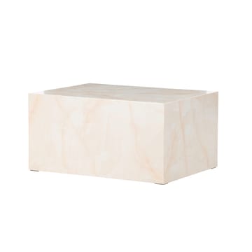 Sofabord York - Lysegul, 80 x 60 - Møbler - Bord - Sofabord & salongbord