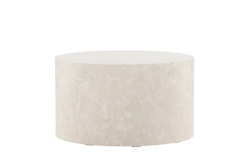 York Sofabord 80 cm, Beige