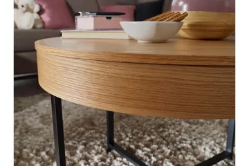 Zollicoffer Sofabord 69 cm - Ljusbrun - Møbler - Bord - Sofabord & salongbord