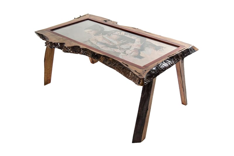 Sofabord Picassa 90 cm med Bilde - Sofabord & salongbord