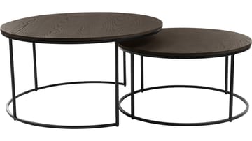 Sofabordsett Dover Ø85 cm Umontert - Brun - Møbler - Bord - Sofabord & salongbord
