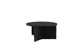 Sofabordsett Saltø 2stk Runde 85 cm/65 cm Tre Svart - Svart - Møbler - Bord - Sofabord & salongbord