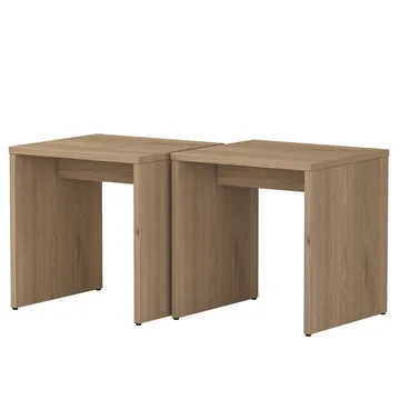 Sofabordsett Wallxpert Cleo-hylle (90 x 44,8 x 40 cm) Travertin - Travertin - Møbler - Bord - Sofabord & salongbord