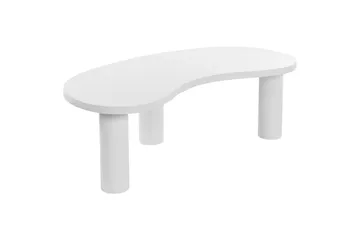 Soffbord Beliani Auburn Ljus trä White - Møbler - Bord - Sofabord & salongbord