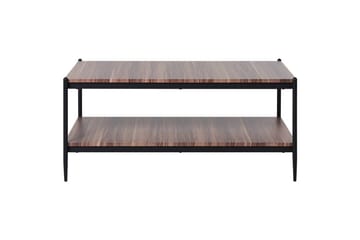 Soffbord Beliani Avoca Dark wood||Black - Møbler - Bord - Sofabord & salongbord