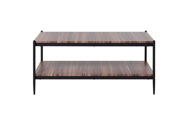 Soffbord Beliani Avoca Dark wood||Black - Møbler - Bord - Sofabord & salongbord