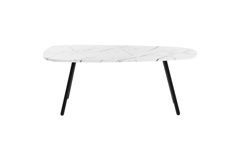 Soffbord Beliani Biddle White||Black - Møbler - Bord - Sofabord & salongbord