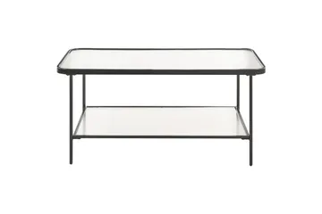 Soffbord Beliani Blair Transparent||Black - Møbler - Bord - Sofabord & salongbord