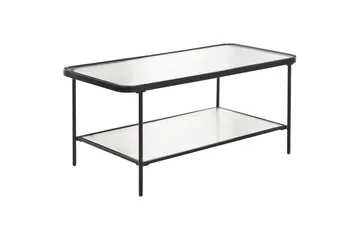 Soffbord Beliani Blair Transparent||Black - Møbler - Bord - Sofabord & salongbord