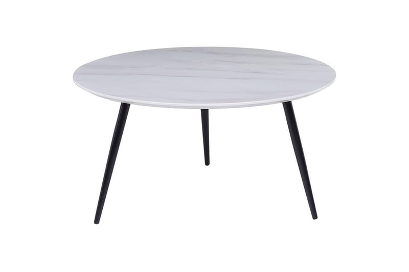 Soffbord Beliani Effie Grå White||Black