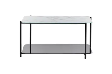 Soffbord Beliani Gloster Black||White - Møbler - Bord - Sofabord & salongbord