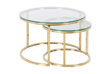 Soffbord Beliani Grange GOLD - Møbler - Bord - Sofabord & salongbord