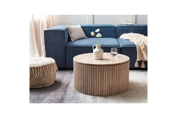 Soffbord Beliani Kirkwood Ljus trä Light wood - Møbler - Bord - Sofabord & salongbord