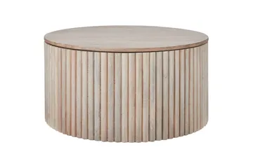 Soffbord Beliani Kirkwood Ljus trä Light wood - Møbler - Bord - Sofabord & salongbord