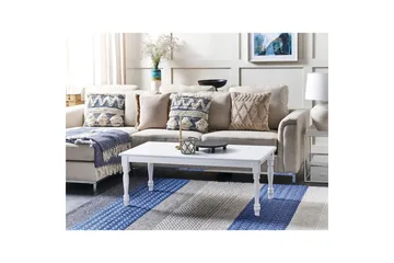 Soffbord Beliani Kokomo White - Møbler - Bord - Sofabord & salongbord