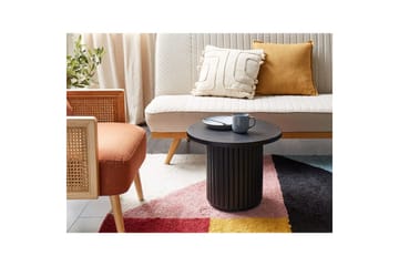 Soffbord Beliani Lemont Ljus trä Black - Møbler - Bord - Sofabord & salongbord