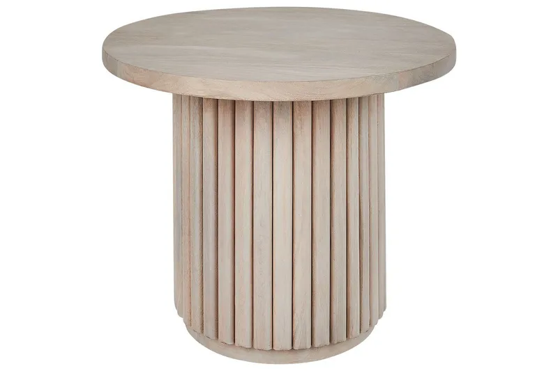 Soffbord Beliani Lemont Ljus trä Light wood