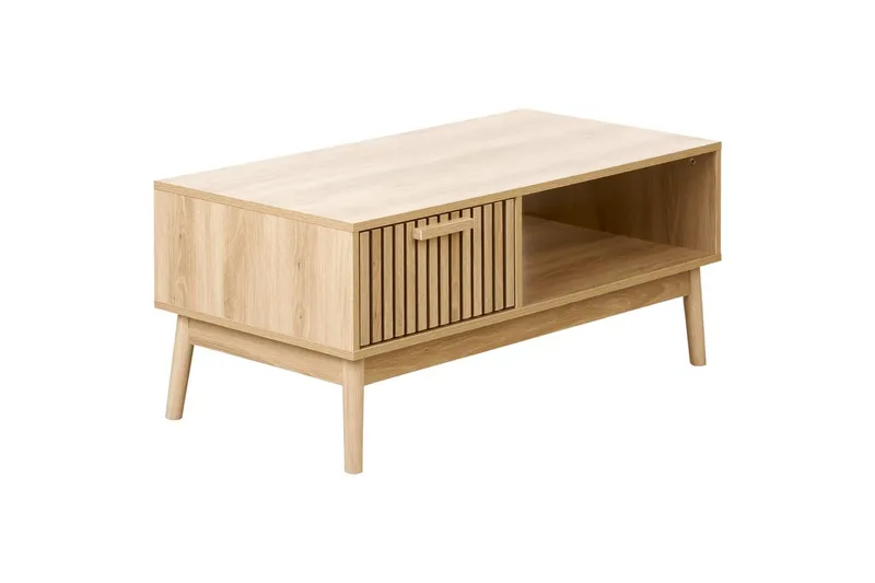 Soffbord Beliani Lynwood Light wood