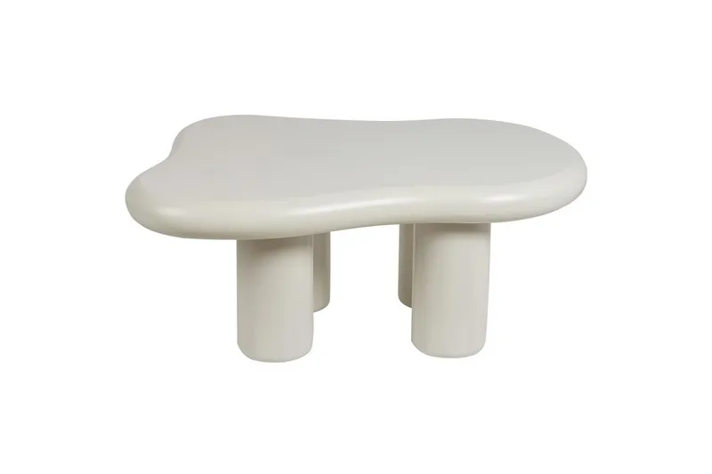 Soffbord Beliani Ondle White