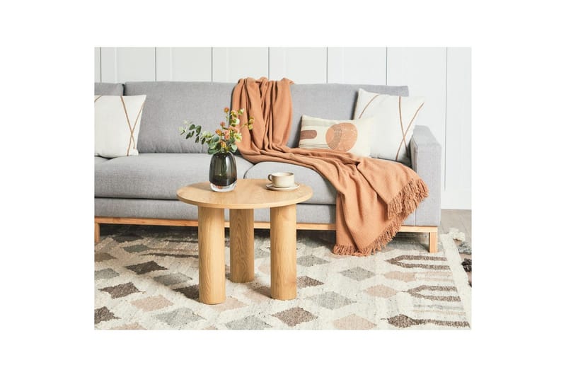 Soffbord Beliani Senoia Ljus trä Light wood - Møbler - Bord - Sofabord & salongbord