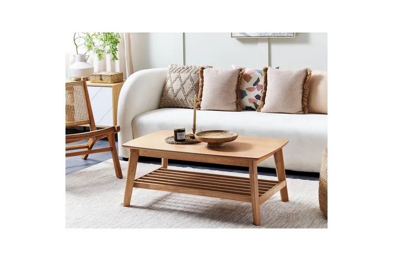 Soffbord Beliani Tulare Light wood - Møbler - Bord - Sofabord & salongbord