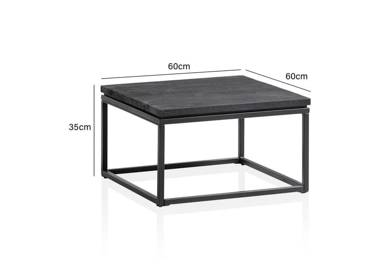 Soffbord Wohnling Svart - Møbler - Bord - Sofabord & salongbord