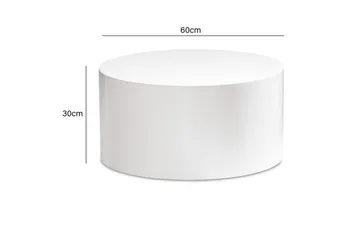 Soffbord Wohnling Vit - Møbler - Bord - Sofabord & salongbord