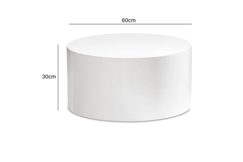 Soffbord Wohnling Vit - Møbler - Bord - Sofabord & salongbord