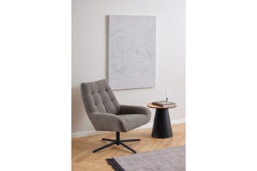 Soli Ø45 cm Rundt Sofabord i Lyst Tre - Brun - Møbler - Bord - Sofabord & salongbord