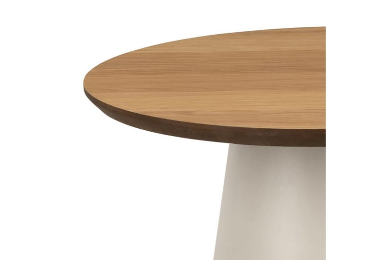 Soli 45 cm Rundt Sofabord i Lyst Tre - Brun - Møbler - Bord - Sofabord & salongbord