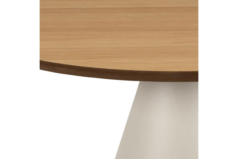Soli 65 cm Rundt Sofabord i Lyst Tre - Brun - Møbler - Bord - Sofabord & salongbord