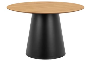 Soli Spisebord 120x120 cm Rundt - Natur - Møbler - Bord - Spisebord & kjøkkenbord