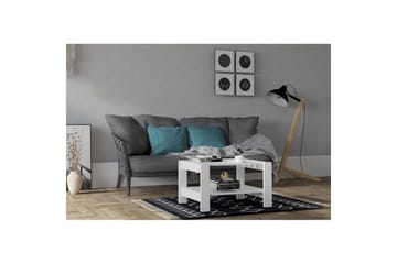 Sorin Stuebord 69,8 cm - Hvit - Møbler - Bord - Sofabord & salongbord
