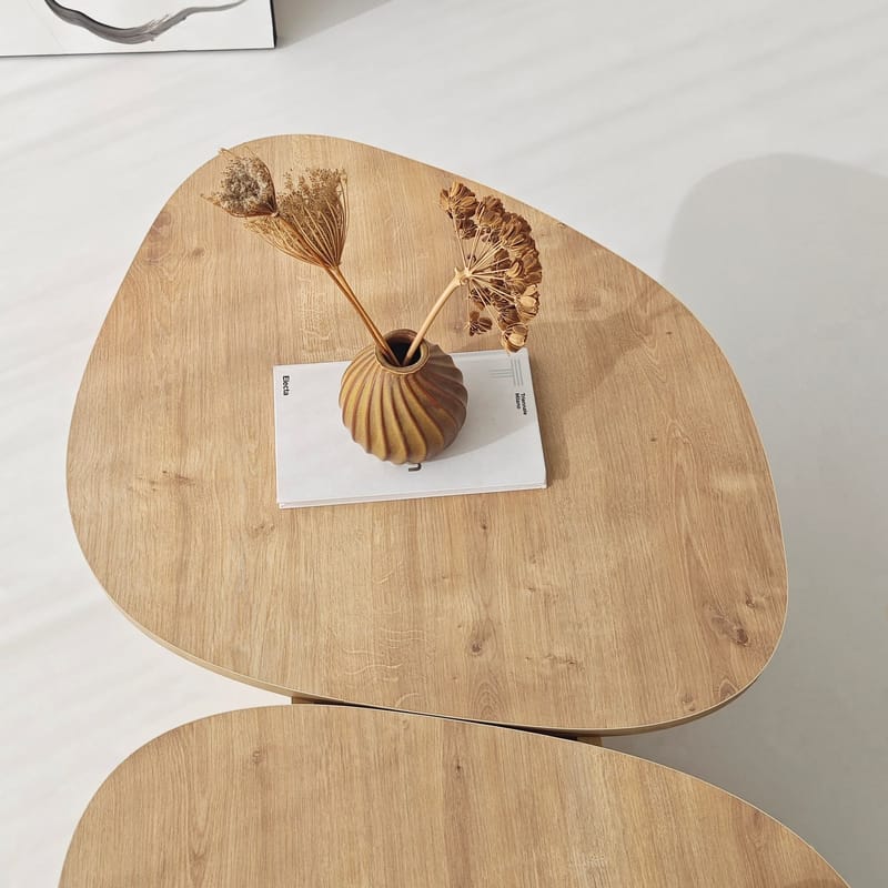 Sovranor sofabord 125 cm - Safir Eik - Møbler - Bord - Sofabord & salongbord