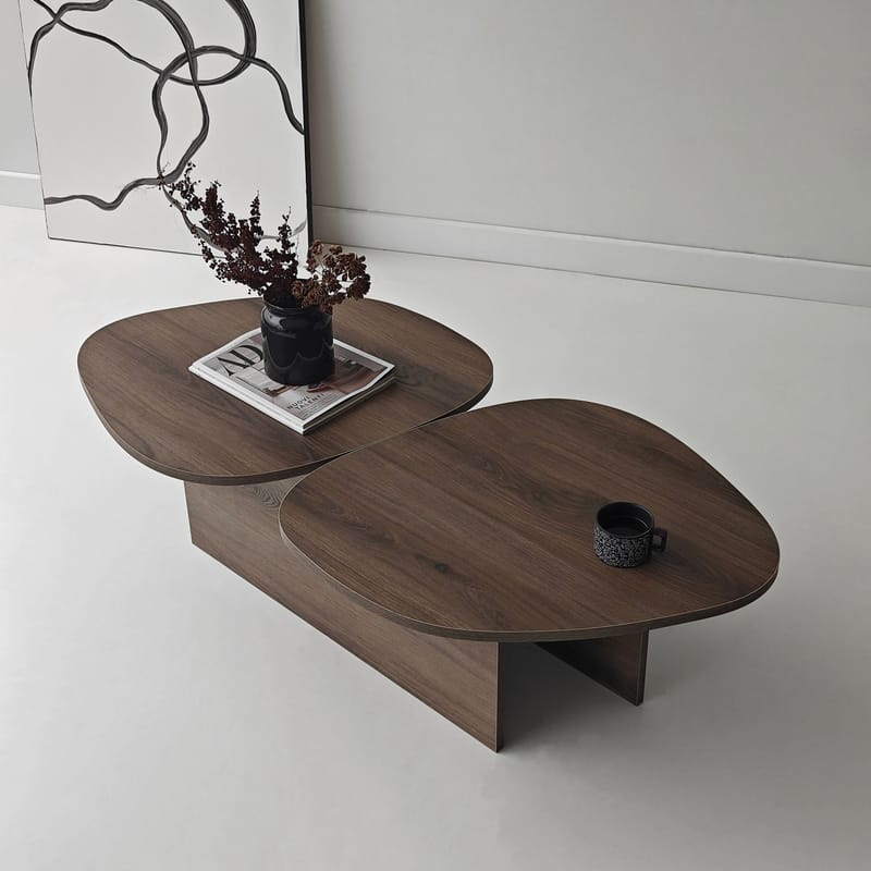 Sovranor sofabord 125 cm - Valnøtt - Møbler - Bord - Sofabord & salongbord