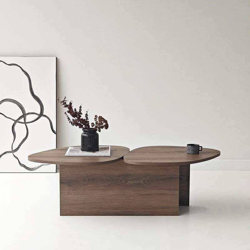 Sovranor sofabord 125 cm - Valnøtt - Møbler - Bord - Sofabord & salongbord