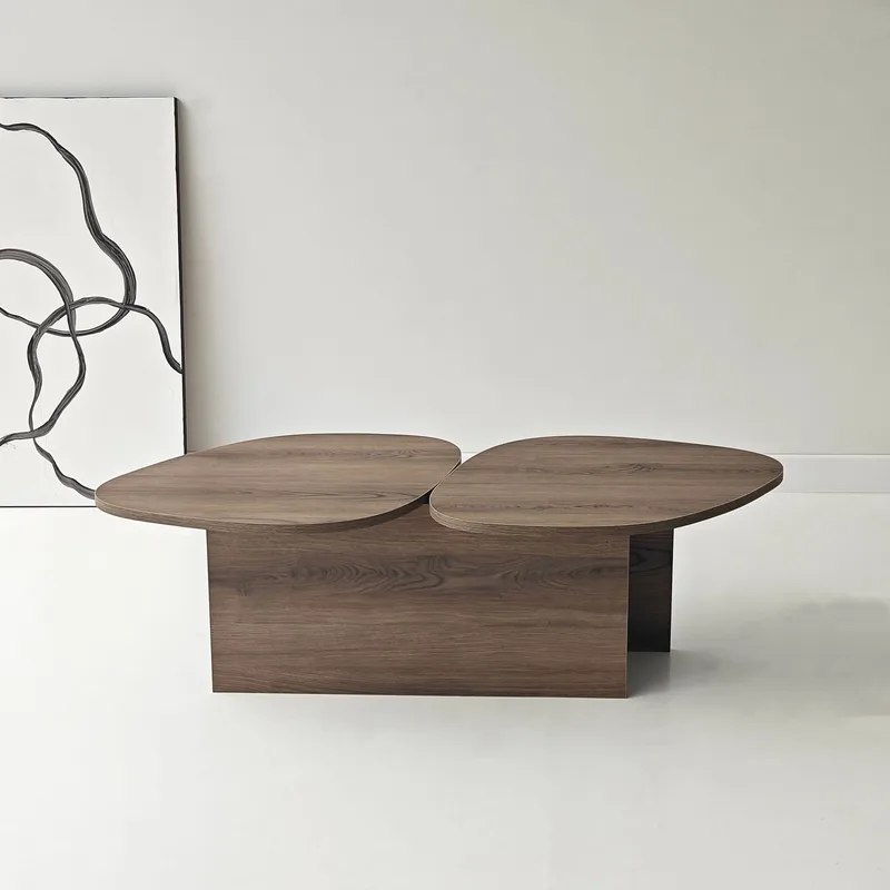 Sovranor sofabord 125 cm - Valnøtt - Møbler - Bord - Sofabord & salongbord