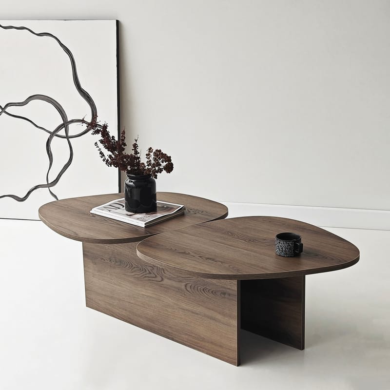 Sovranor sofabord 125 cm - Valnøtt - Møbler - Bord - Sofabord & salongbord