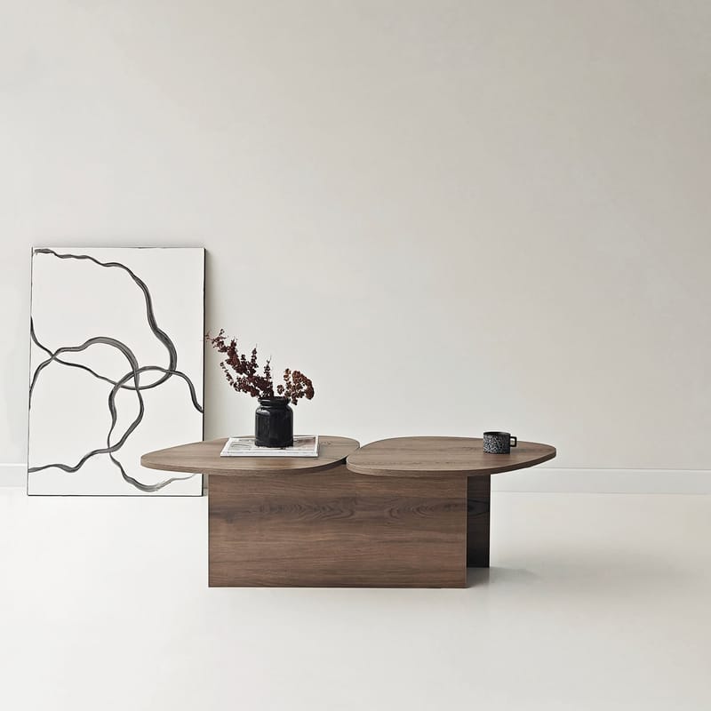 Sovranor sofabord 125 cm - Valnøtt - Møbler - Bord - Sofabord & salongbord