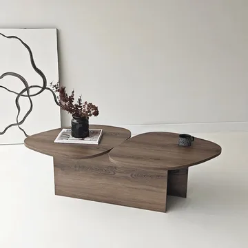 Sovranor sofabord 125 cm - Valnøtt - Møbler - Bord - Sofabord & salongbord