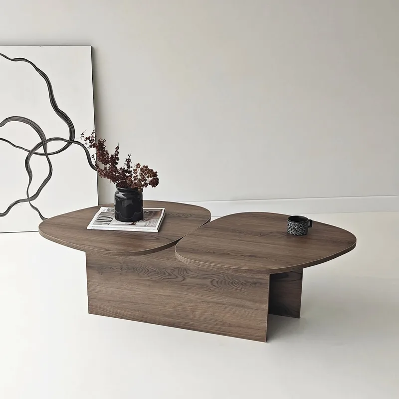 Sovranor sofabord 125 cm - Valnøtt - Møbler - Bord - Sofabord & salongbord
