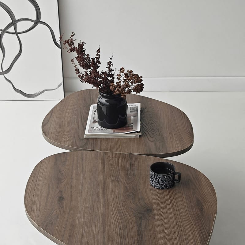 Sovranor sofabord 125 cm - Valnøtt - Møbler - Bord - Sofabord & salongbord