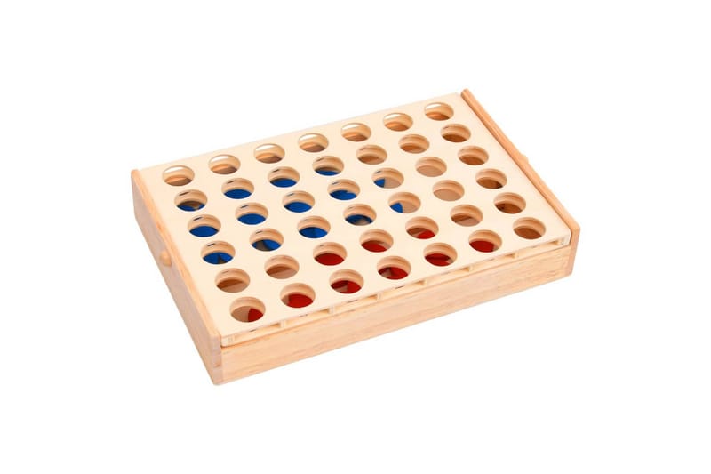 4 på rad spill 24x15x4 cm heltre - Spillebord - Brettspillebord