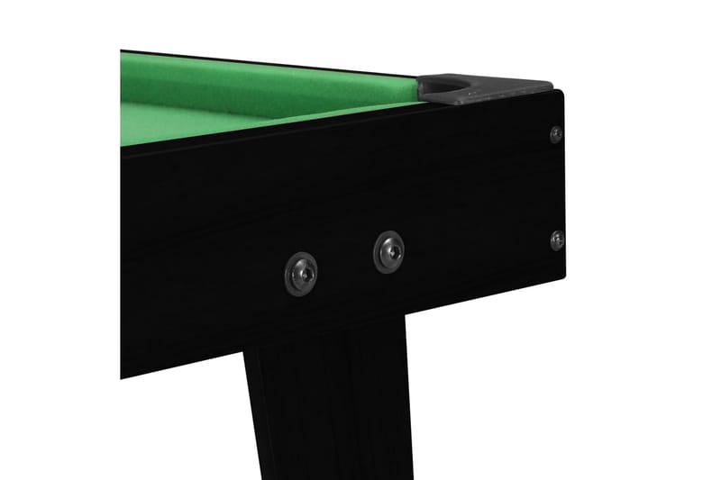 Biljardbord mini 92x52x19 cm svart og grønn - Svart - Spillebord - Biljardbord